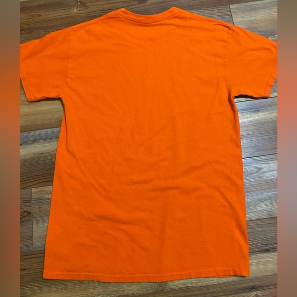 Grateful Thankful Blessed Short sleeve // Size Medium // Orange and Black - Picture 3 of 3